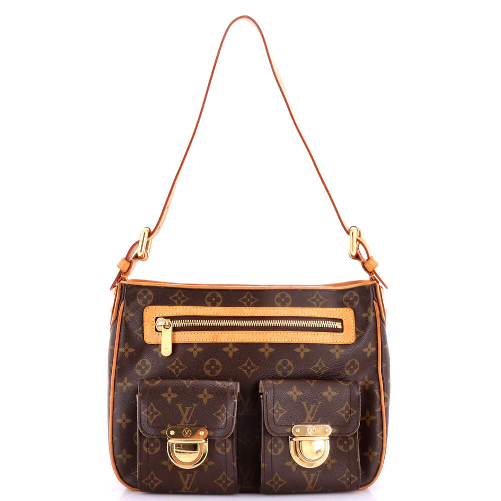Louis Vuitton Hudson Handbag Canvas Gm #260730L12B